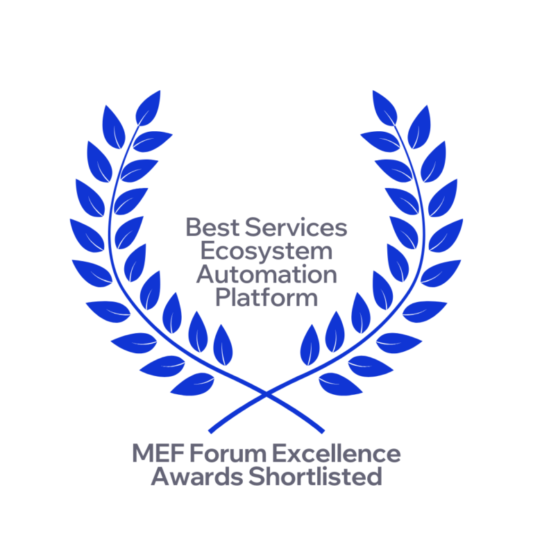 Best Services Ecosystem automation platform MEF Forum Excellence Awards Shortlisted